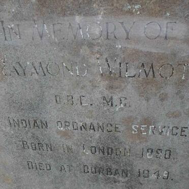 WILMOT Raymond 1890-1949