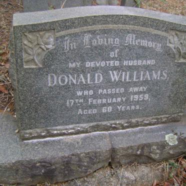 WILLIAMS Donald -1959
