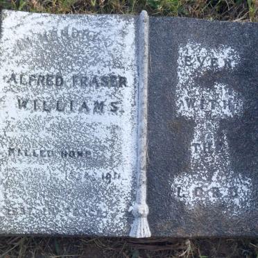 WILLIAMS Alfred Fraser -1931