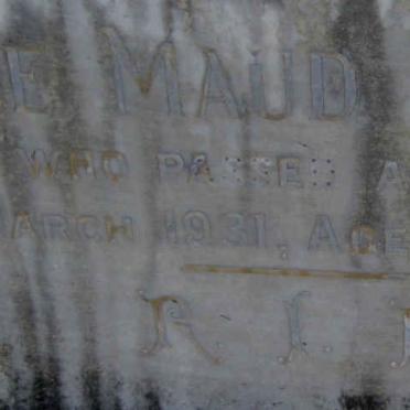 WILSON Alice Maud -1931