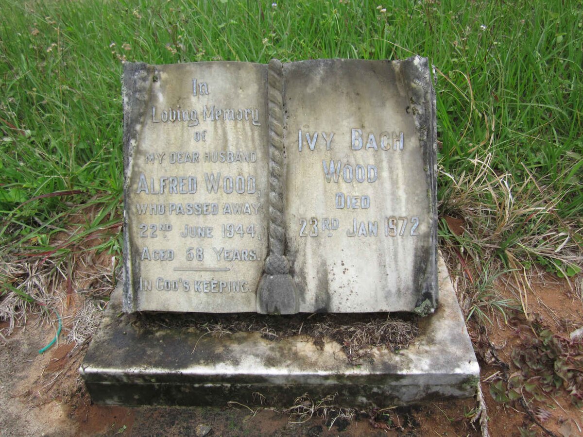 WOOD Alfred -1944 :: WOOD Ivy Bach -1972