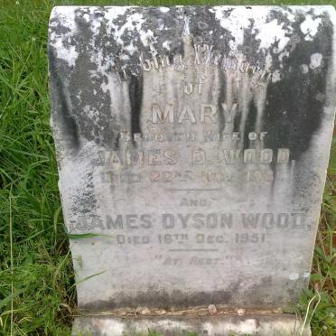 WOOD James Dyson -1951 &amp; Mary -1931