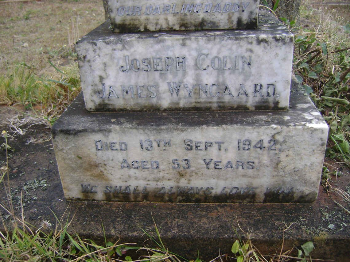 WYNGAARD Joseph Colin James -1942