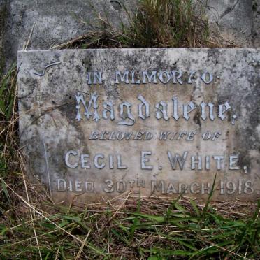 WHITE Magdalene -1918