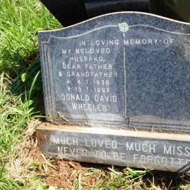 WHEELER Donald David 1936-1992