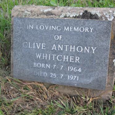 WHITCHER Clive Anthony 1964-1971