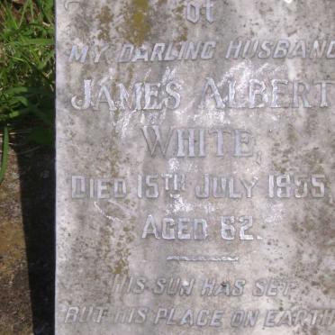 WHITE James Albert -1955