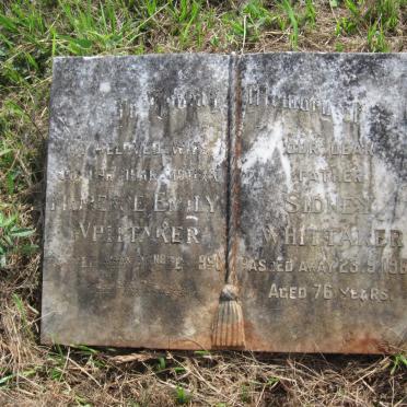 WHITTAKER Sidney -1966 &amp; Florence Emily -1950