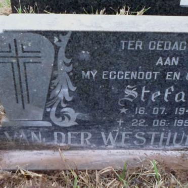 WESTHUIZEN Stefan, van der 1943-1990