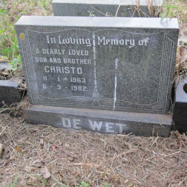 WET Christo, de 1963-1982