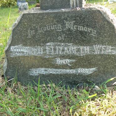 WEIL Mildred Elizabeth -1959