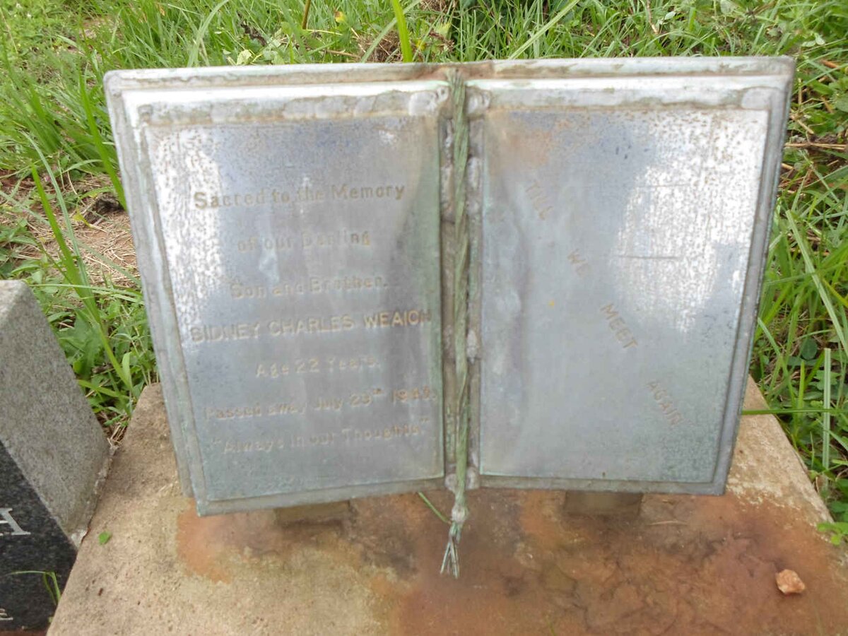 WEAICH Sidney Charles -1943