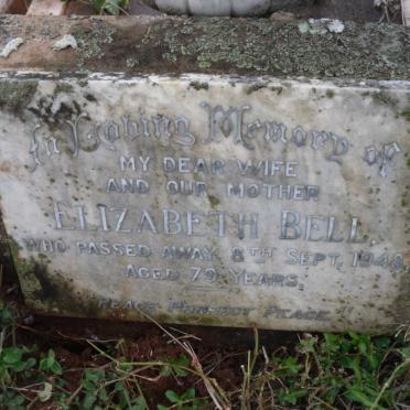 BELL Elizabeth -1948