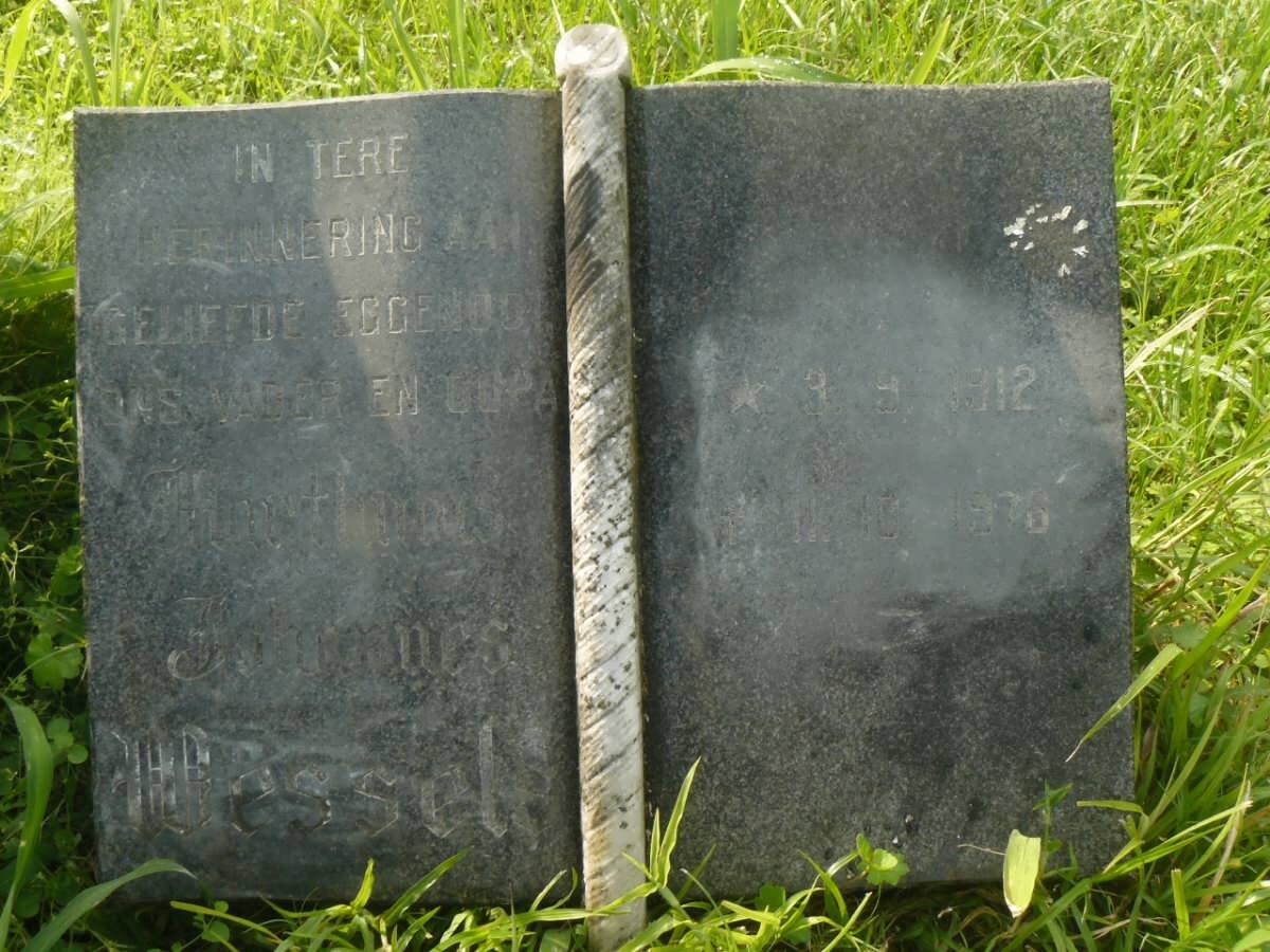 WESSELS Marthinus Johannes 1912-1976