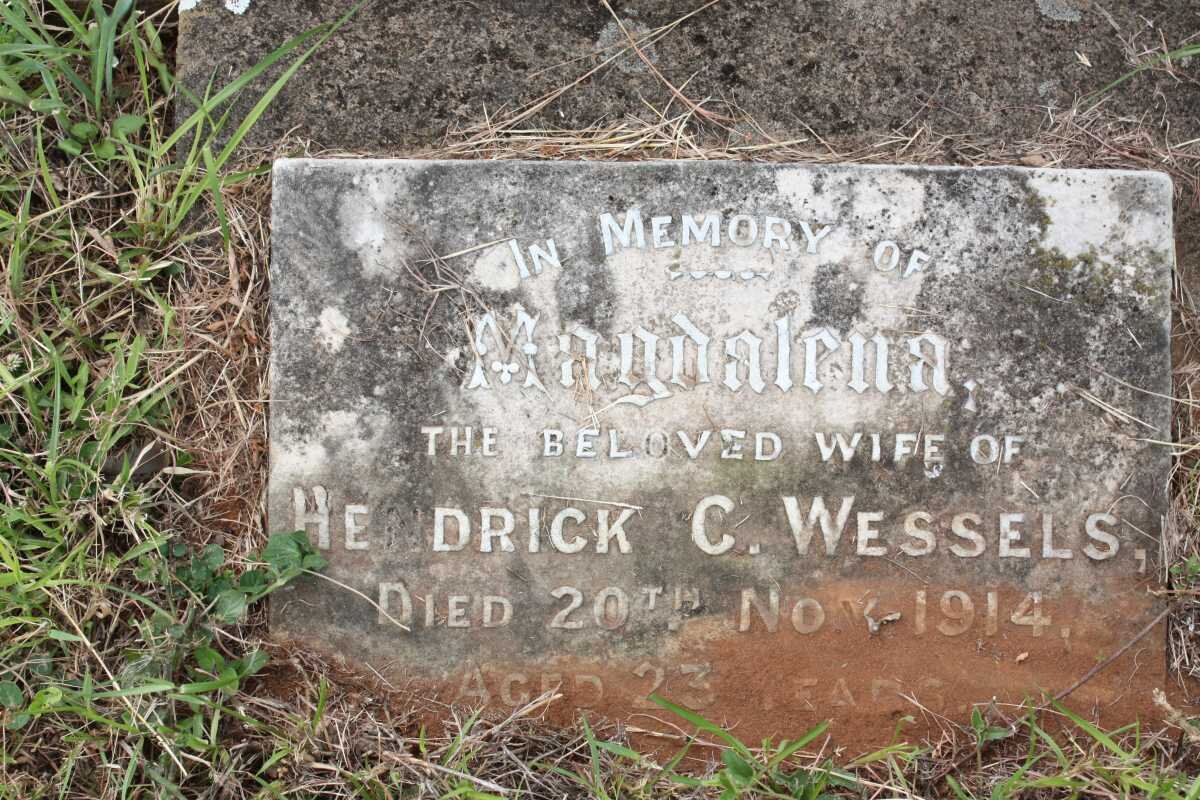 WESSELS Magdalena -1914