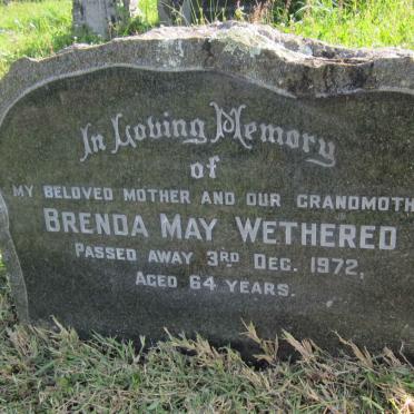 WETHERED Brenda May -1972