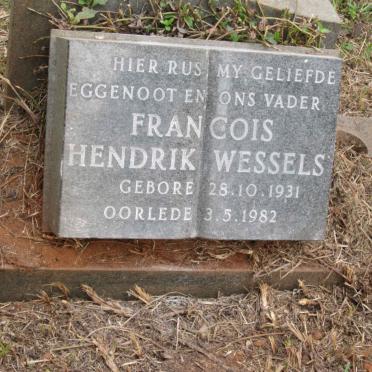 WESSELS Francois Hendrik 1931-1982