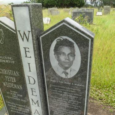 WEIDEMAN Christian Peter 1938-2010