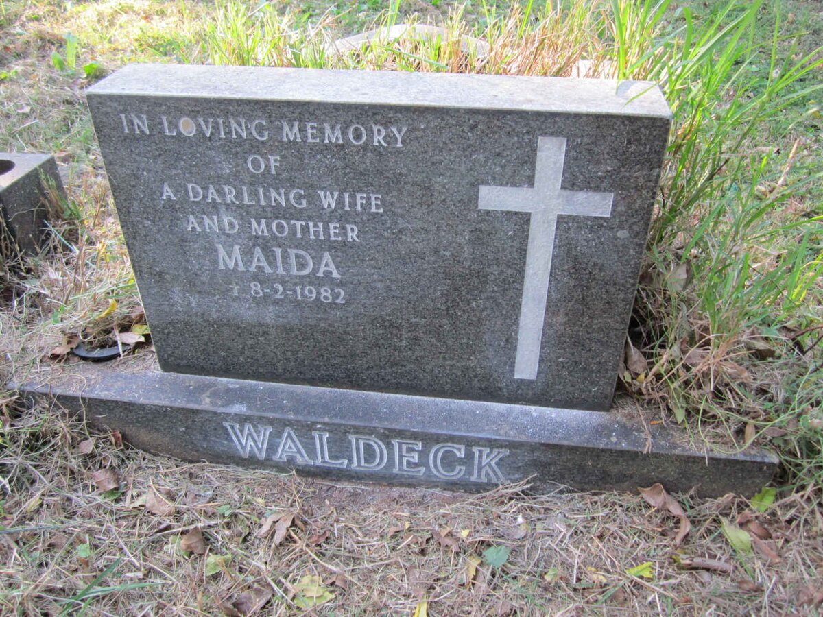 WALDECK Maida -1982