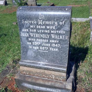 WALKER Joan Werendly -1947