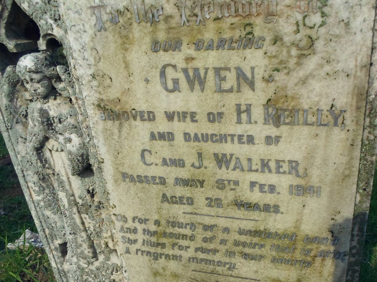 REILLY Gwen nee WALKER -1941
