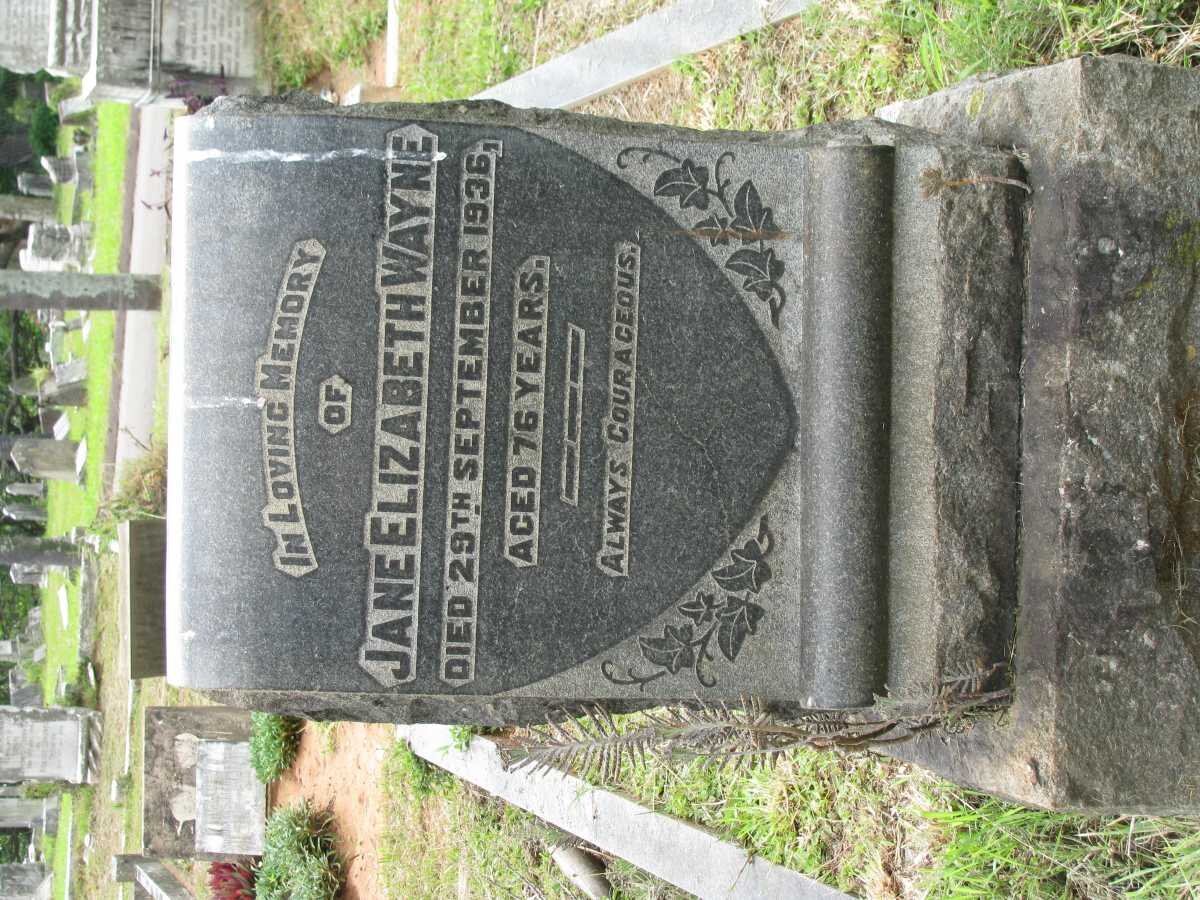 WAYNE Jane Elizabeth -1936