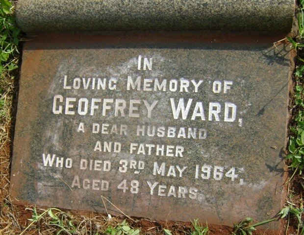 WARD Geoffrey -1964