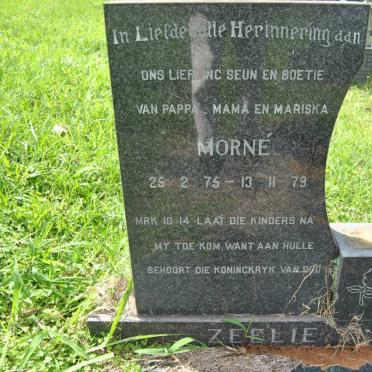 ZEELIE Morne 1975-1978