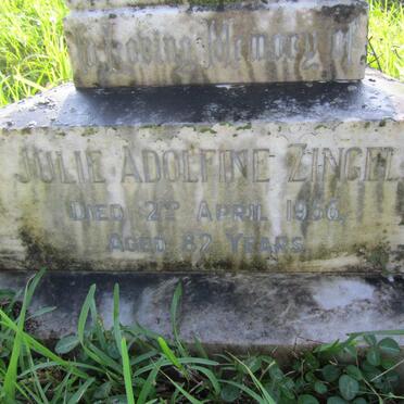 ZINGEL Julie Adolfine -1956