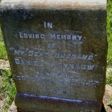 ZYL Daniel Krynauw, van 1905-1946