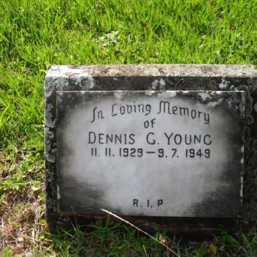 YOUNG Dennis G. 1929-1949