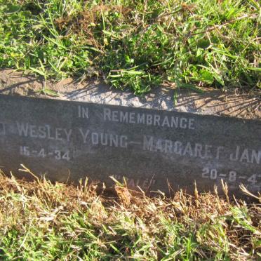 YOUNG Robert Wesley -1934 &amp; Margaret Jane -1947