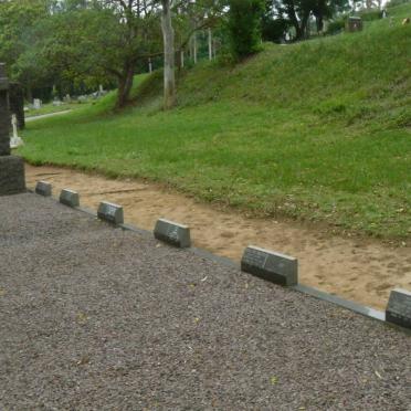 1. Overview on the gravesite of the Priests of the Archdiocese of Durban