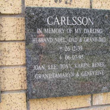 CARLSSON Noel 1935-1995