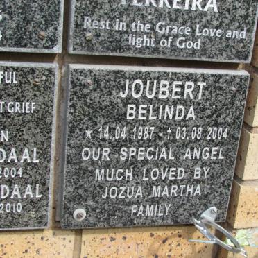 JOUBERT Belinda 1987-2004