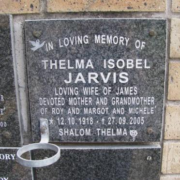 JARVIS Thelma Isobel 1918-2005