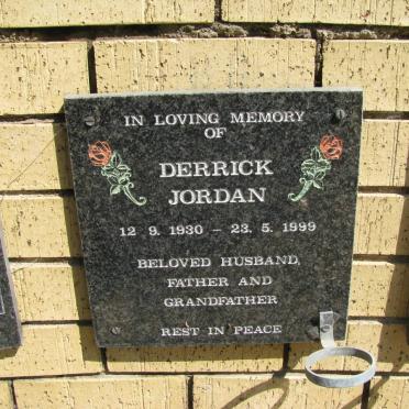 JORDAN Derrick 1930-1999