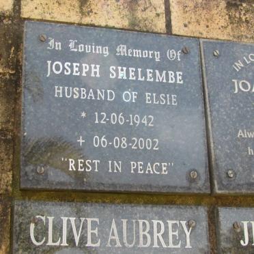 SHELEMBE Joseph 1942-2002