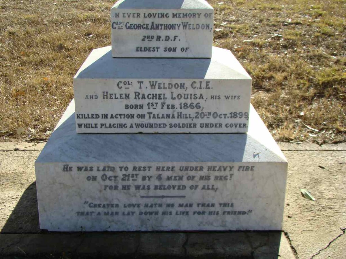 WELDON George Anthony 1866-1899