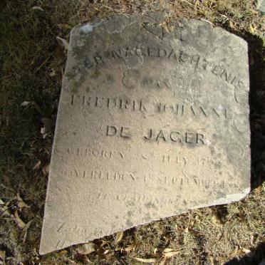 JAGER Fredrik Johannes, de