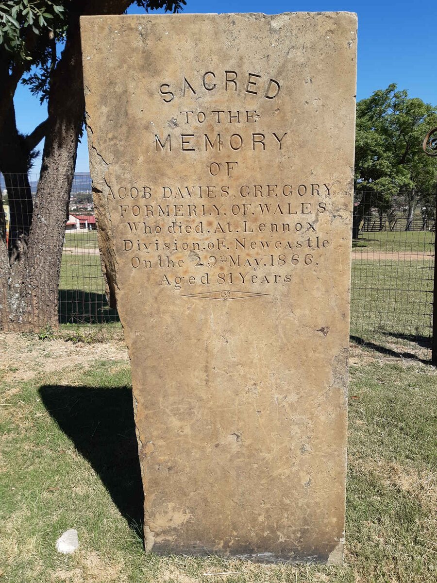 GREGORY Jacob Davies -1866