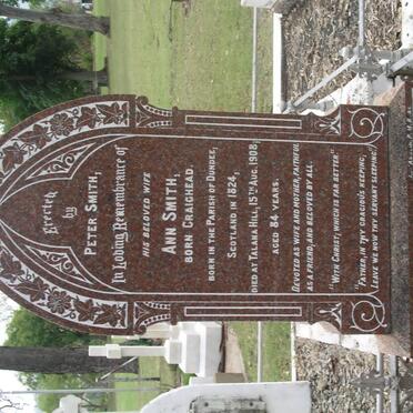 SMITH Ann SMITH nee CRAIGHEAD 1824-1908