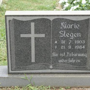 STEGEN Marie 1903-1984