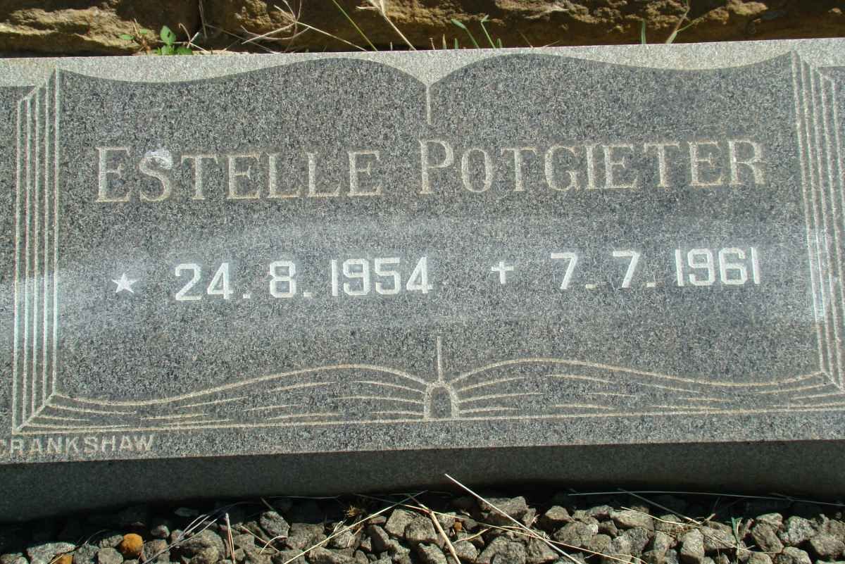 POTGIETER Estelle 1954-1961