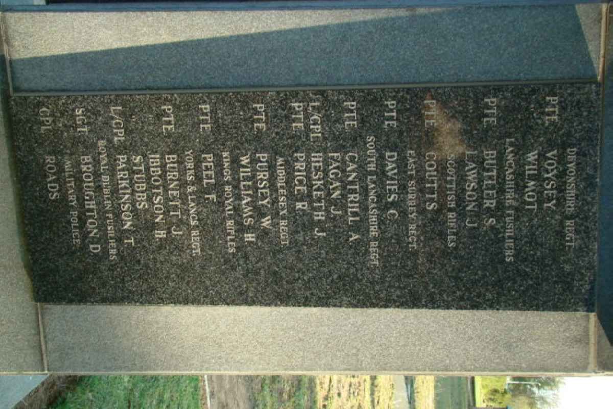 Memorial Plaque