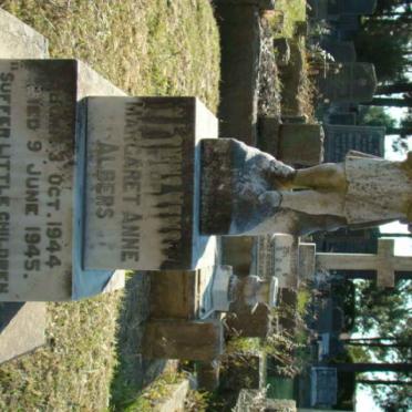 ALBERS Margaret Anne 1944-1945