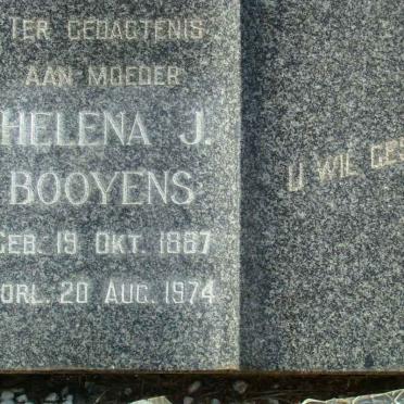 BOOYENS Helena J. 1887-1974