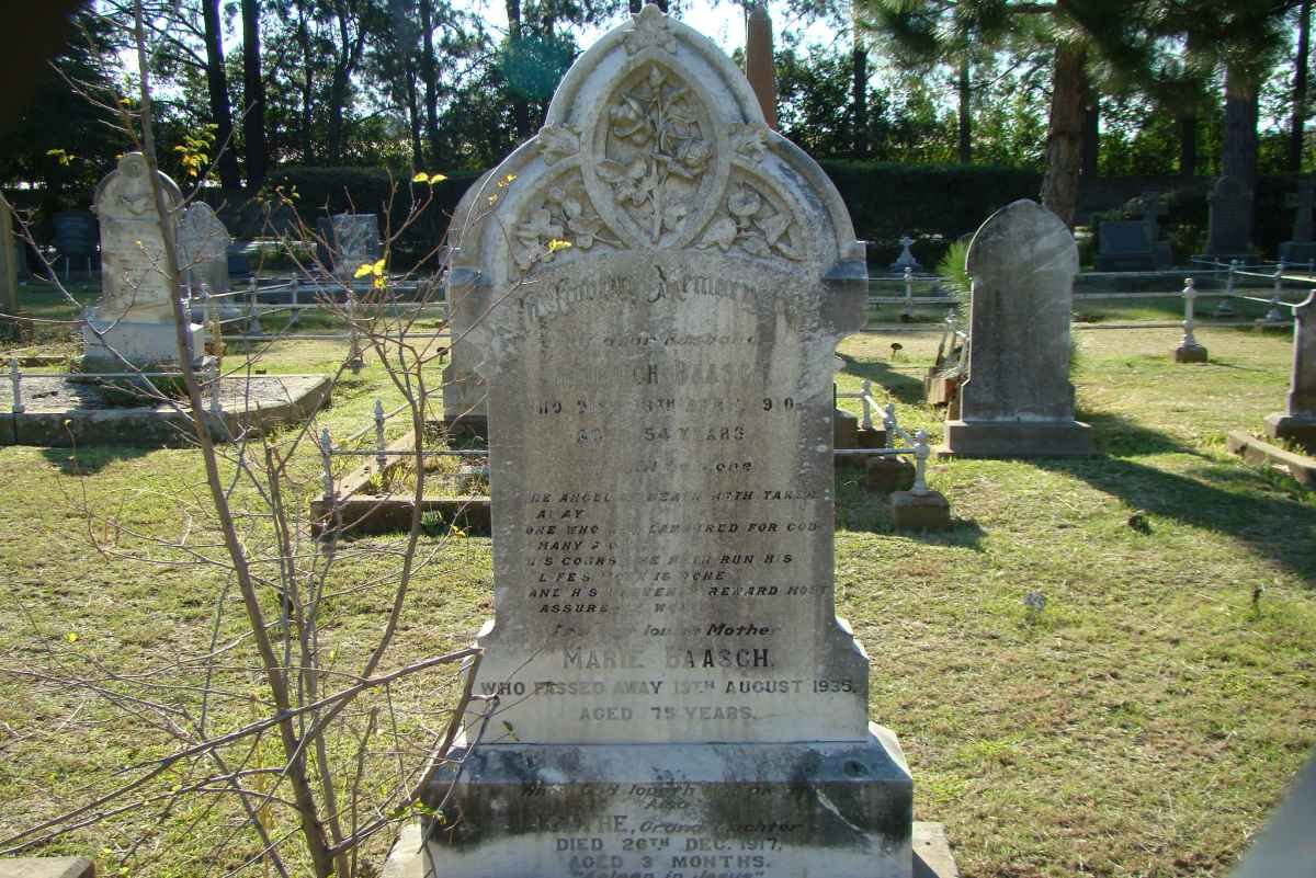 BAASCH Marie -1935 :: BAASCH ? -1910 :: BAASCH ? -1917