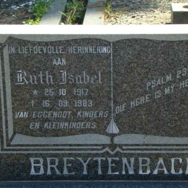 BREYTENBACH Ruth Isabel 1917-1983