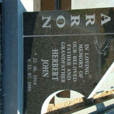 BARRON Herbert John 1914-1985